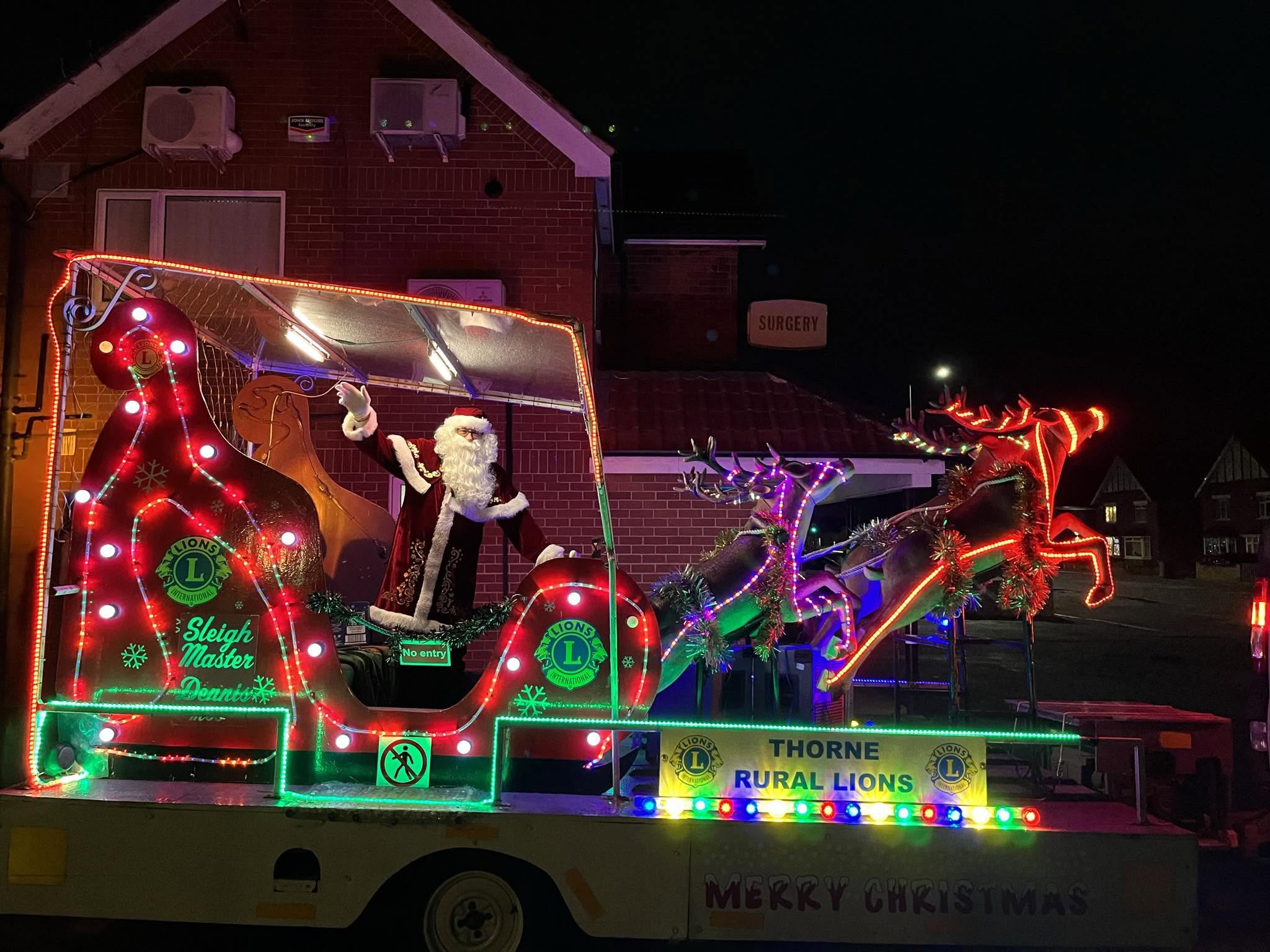 Annual Santa sleigh fundraiser announces 2026 Christmas dates around ...