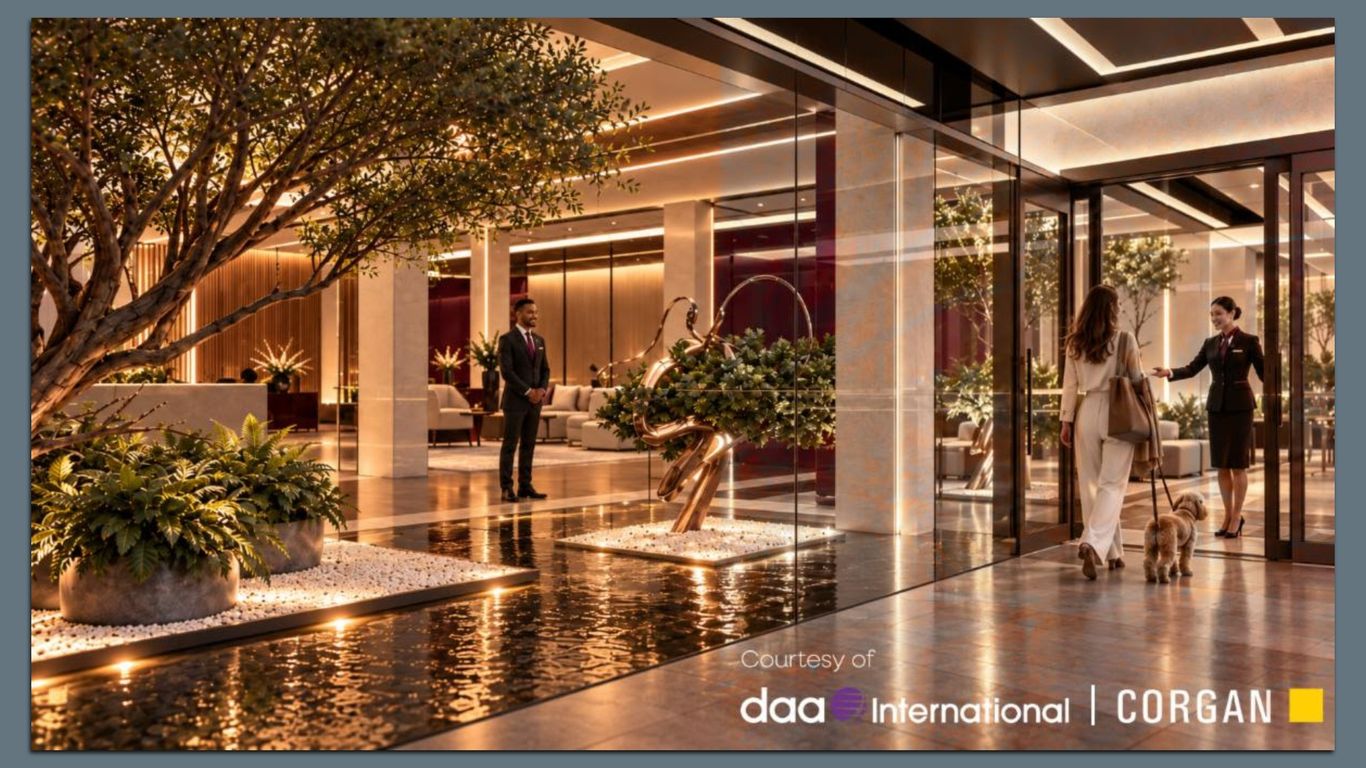 A private entrance, garden terrace and bar: Dulles' VIP terminal takes ...