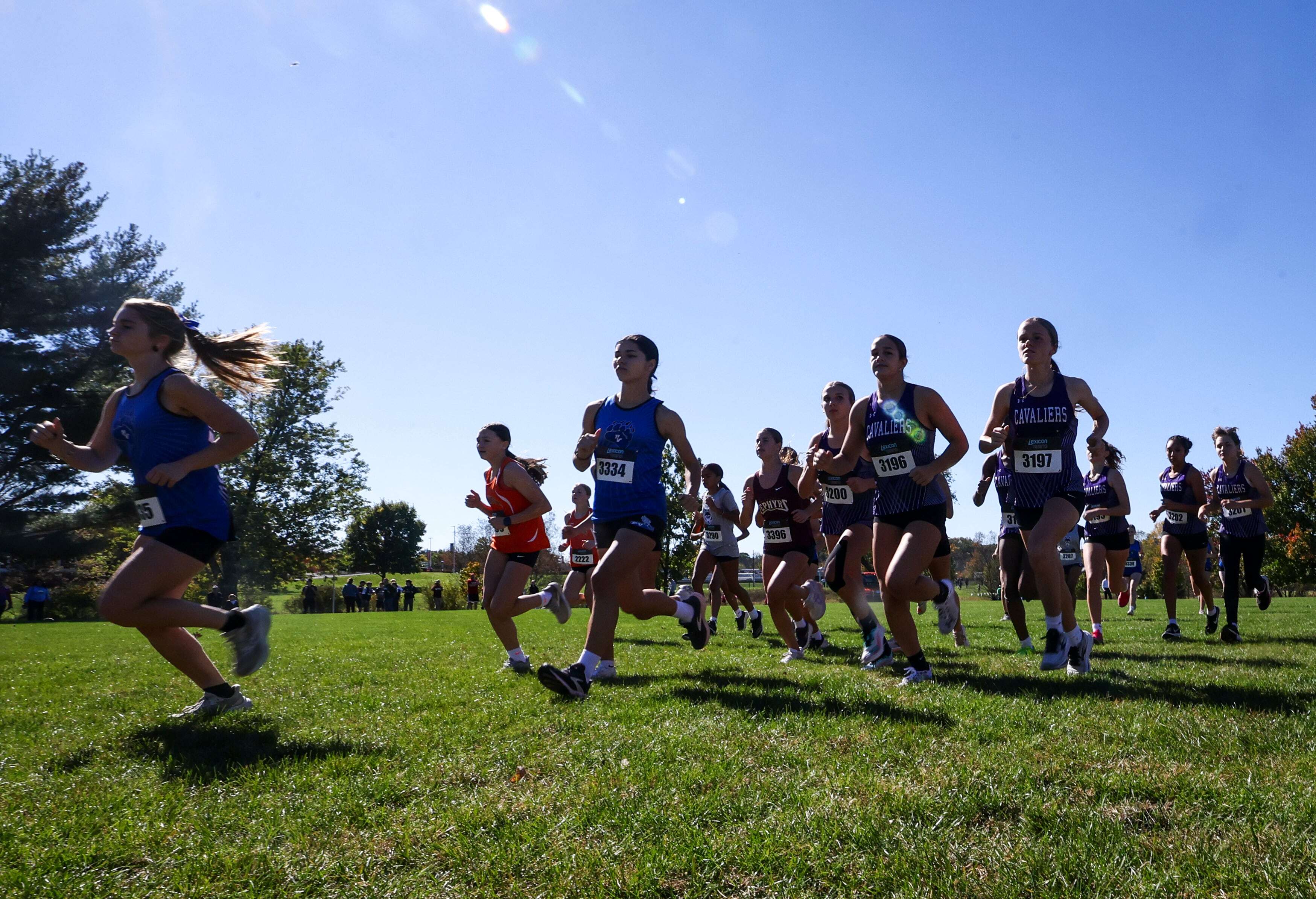 Liberty's McClarin runs away with EPC girls cross country championship