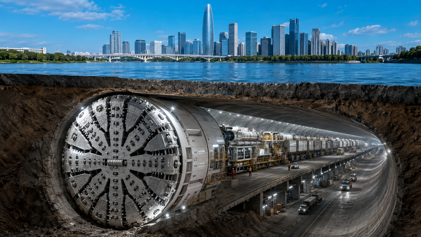 China's Yellow River tunnel turned an hourlong jam into 5 minutes