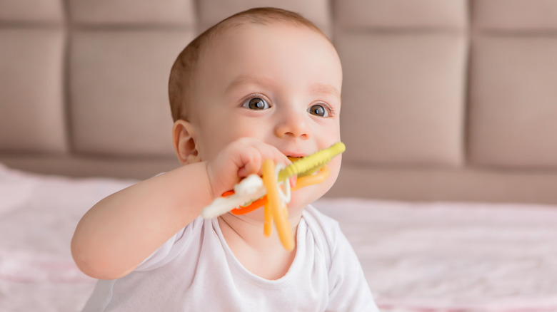 How often to clean baby items that go in their mouth