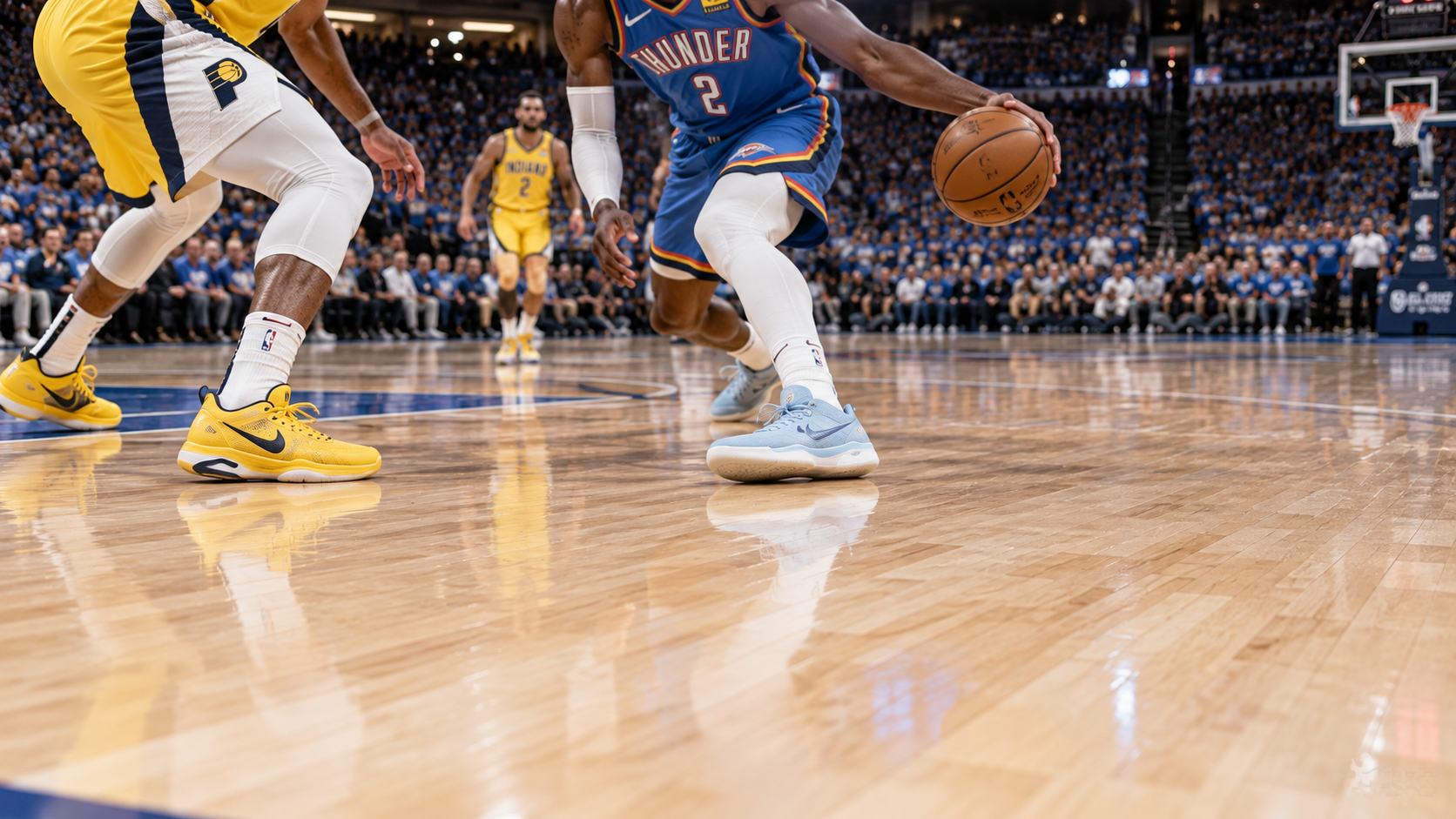 Why the 2025 NBA Finals court lost its logos over safety concerns