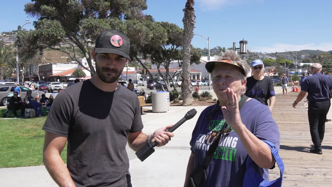 He shows them the border numbers - then one woman blames ICE for ...