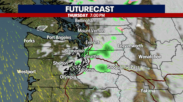Seattle weather: Warmest day Wednesday, mostly sunny skies
