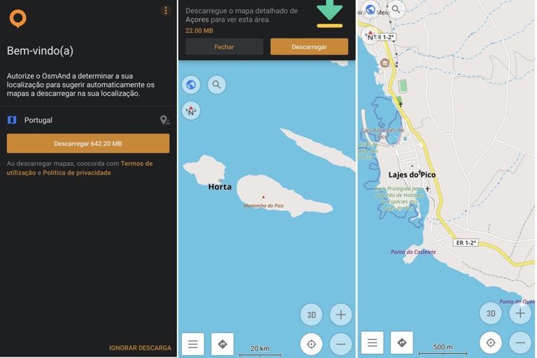 Transforme um smartphone antigo num GPS offline