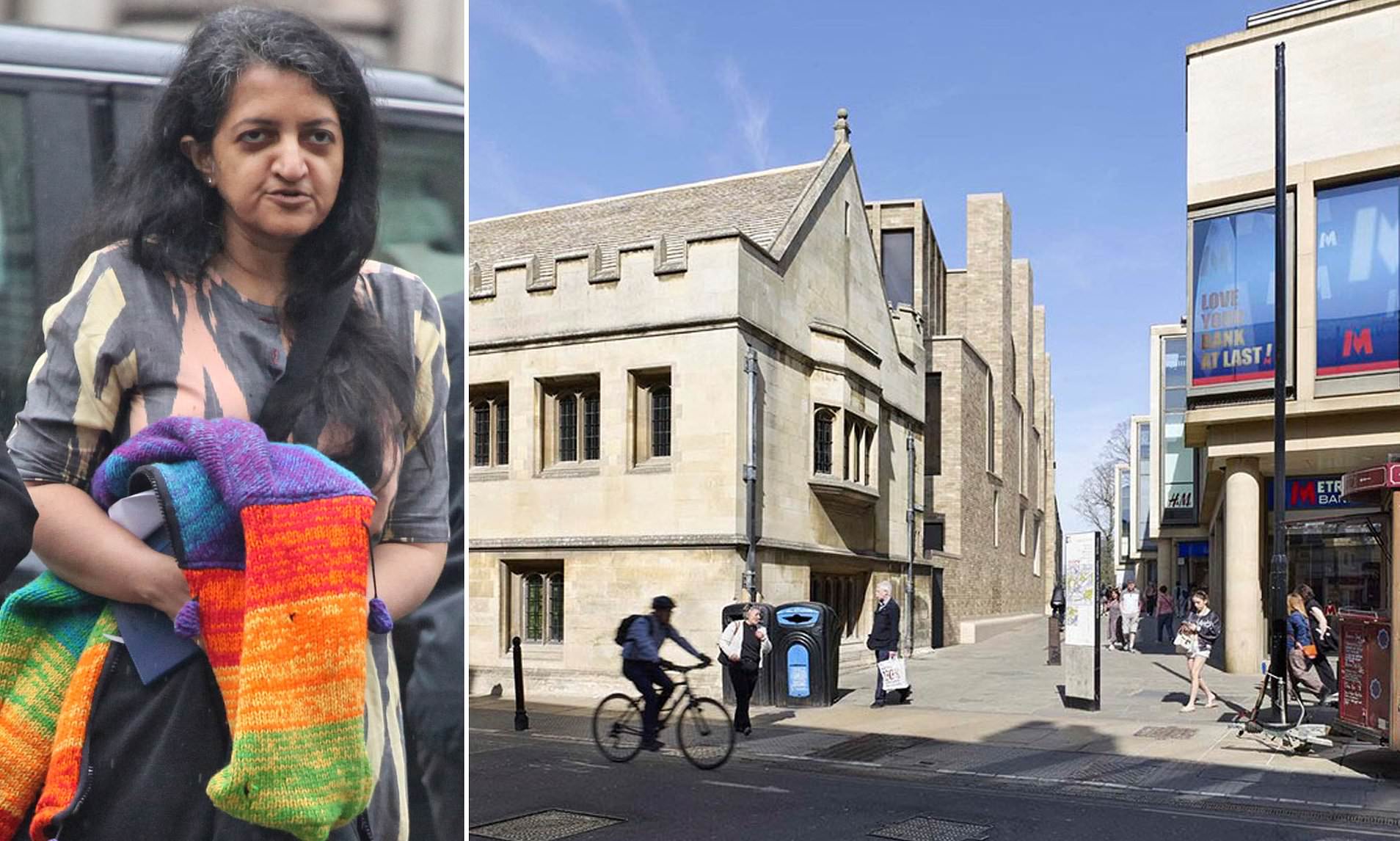 Cambridge University battles professor over plans for new library she ...