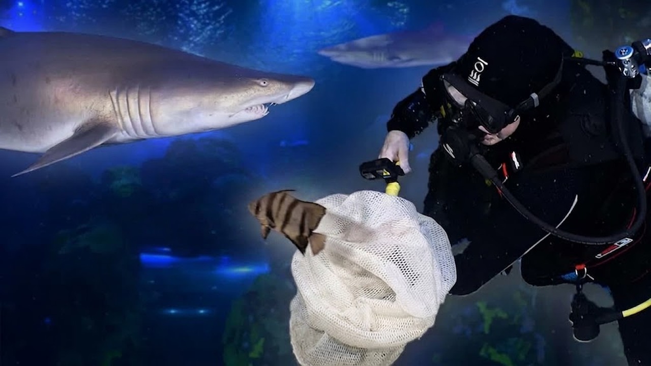 Aquarists raised baby fish for an entire year then released them into a ...
