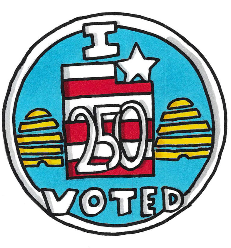 A bucking bronco. A spotted cow. A cross-stitch temple. Utah’s 'I Voted ...