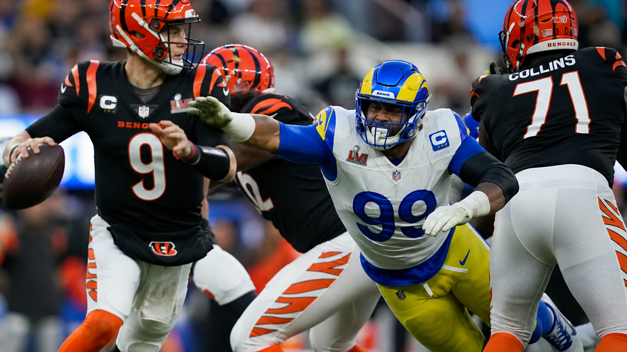 Aaron Donald’s fourth-down pressure ended the Bengals’ Super Bowl dream ...