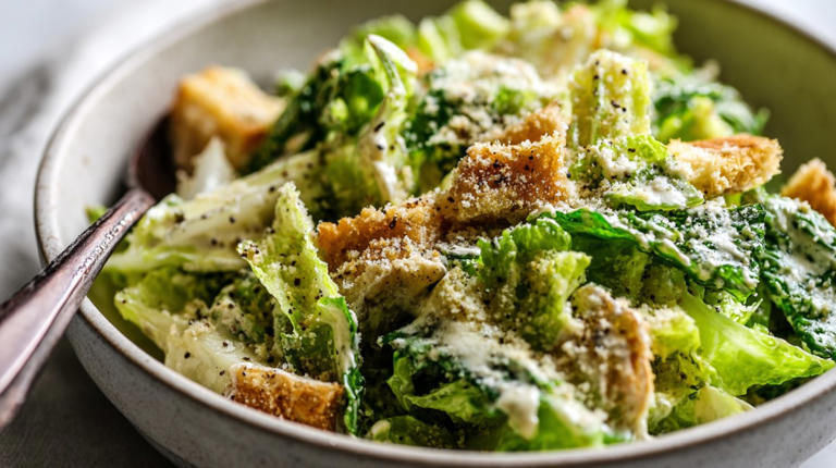 Miso-Caesar-Salat in nur 25 Minuten