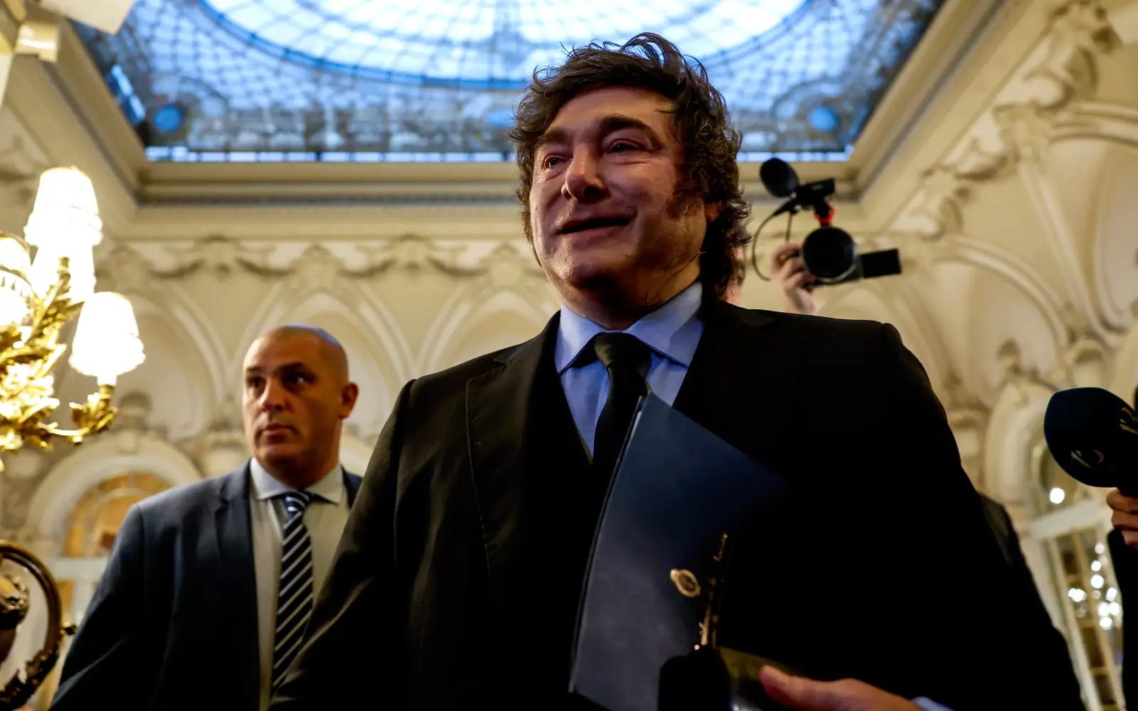 Argentina’s Milei calls Spanish PM Sanchez a dictator in Madrid visit