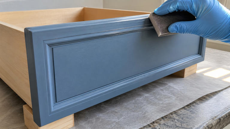 Why does hand painted furniture look streaky, and what fixes it?