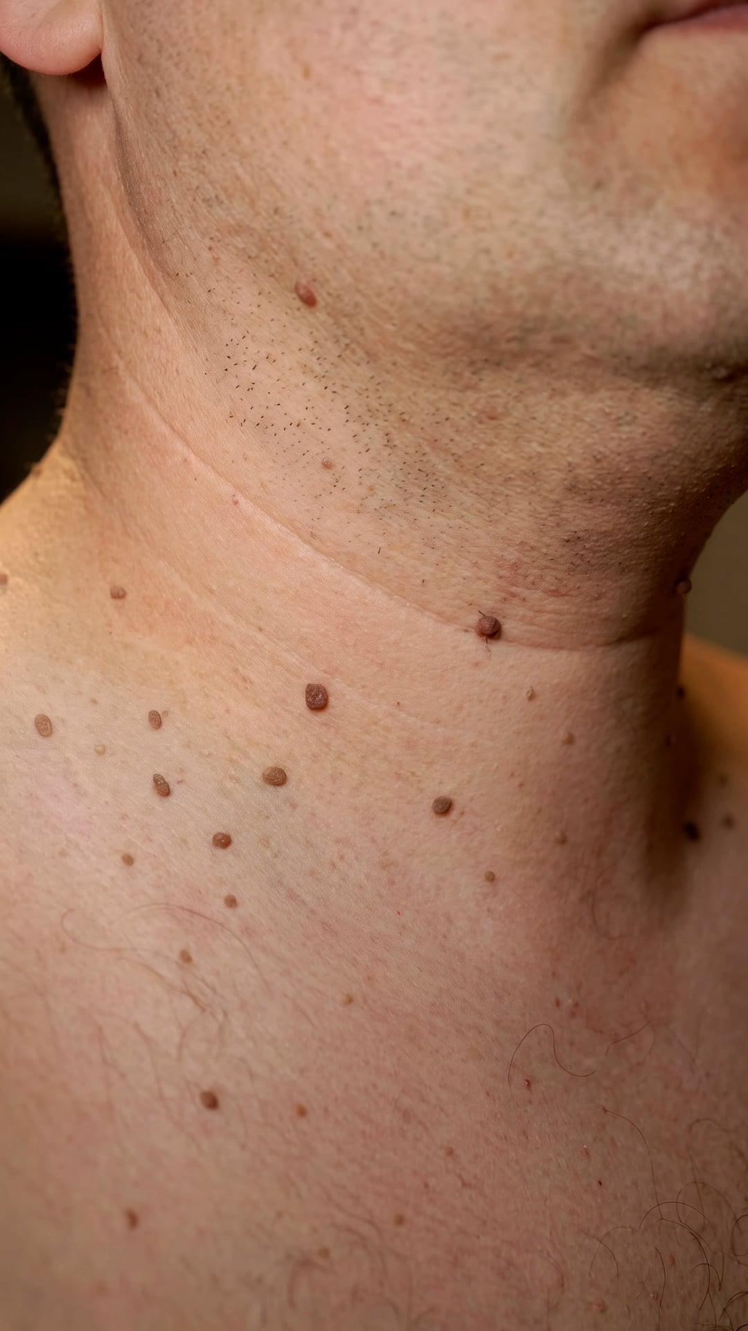 The real reason you keep getting skin tags on your neck