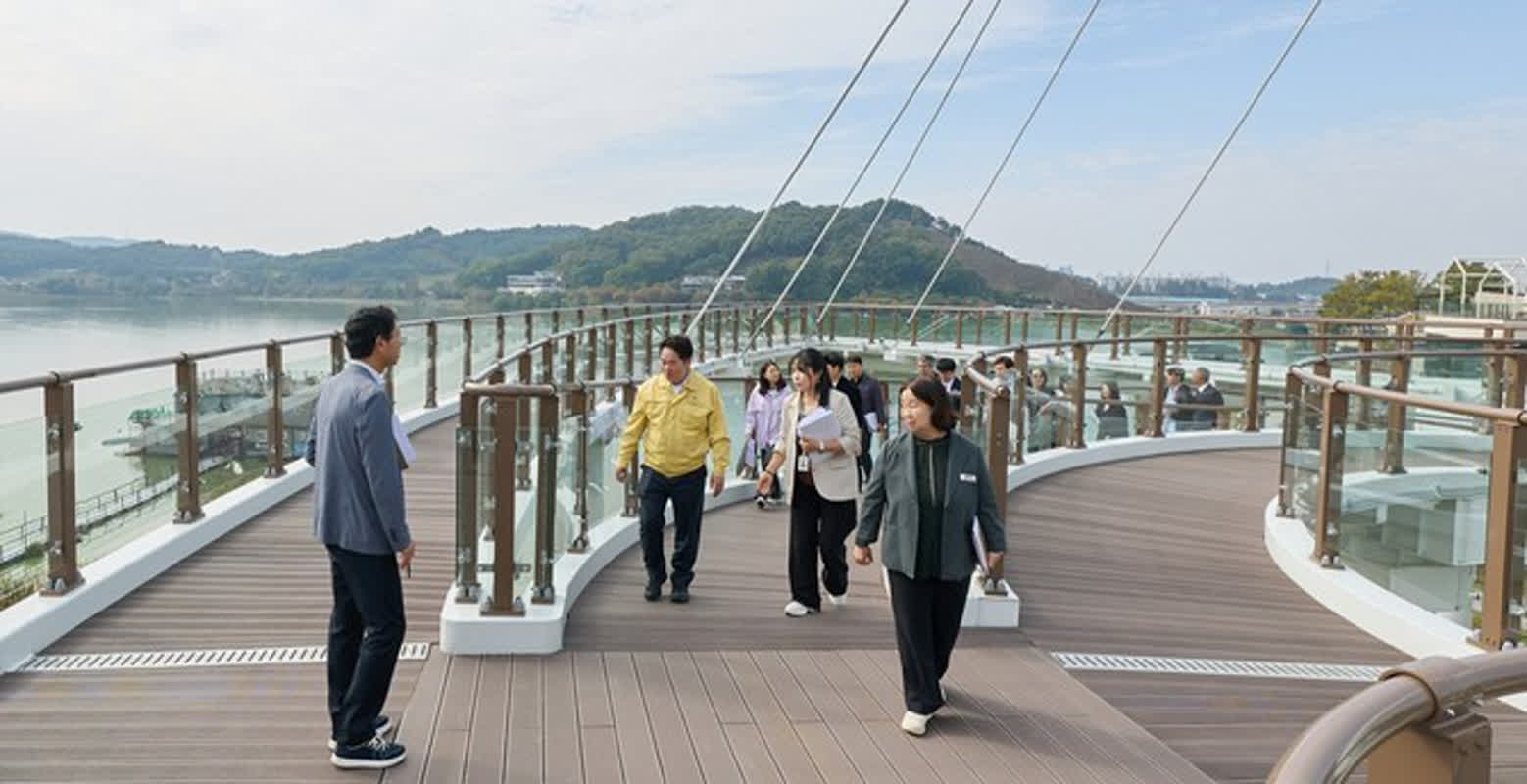 아산 신정호 키즈가든·별빛오름길 11월 개장…안전점검 마무리