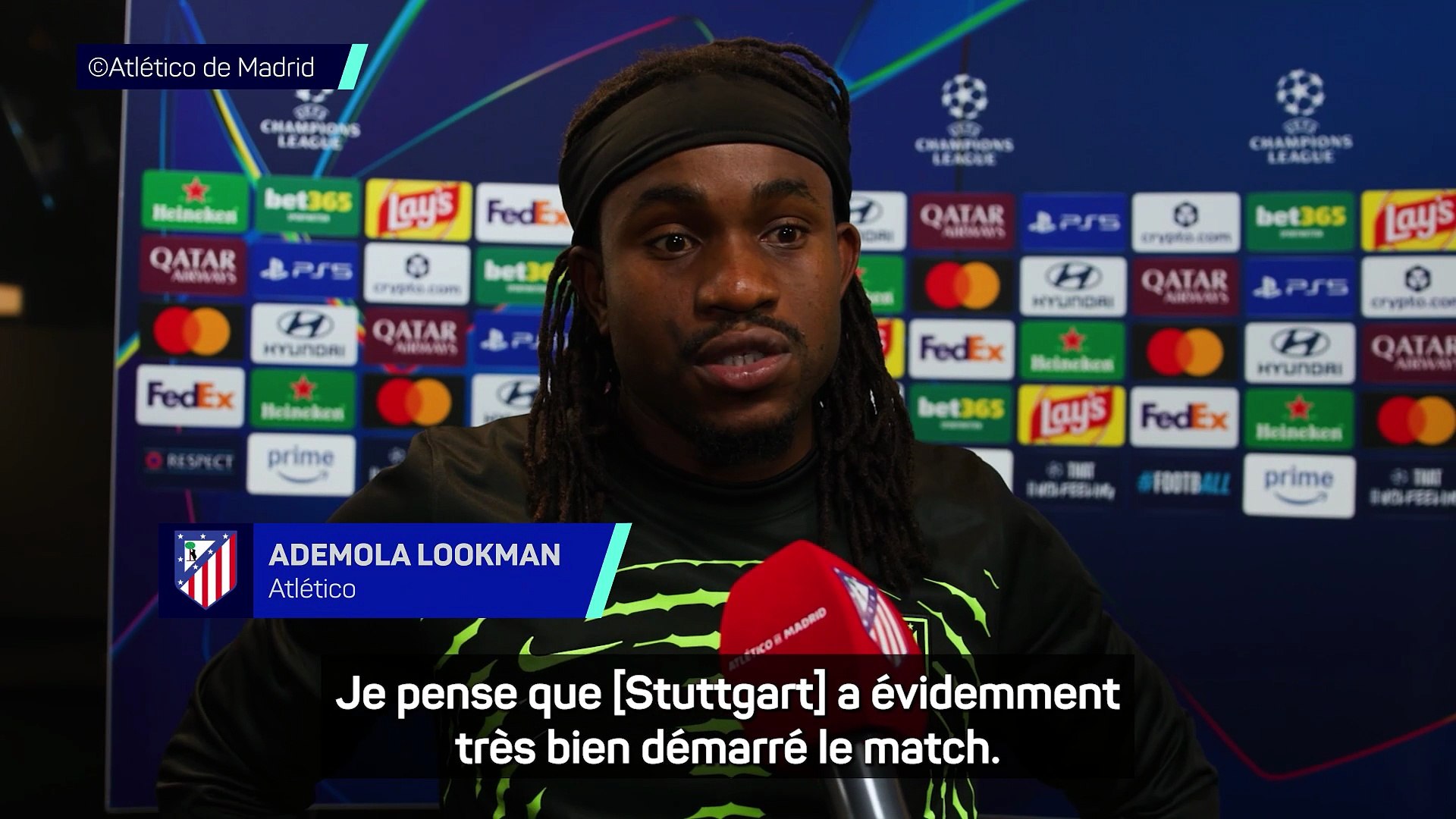 Lookman : « Nous avons montré notre combativité