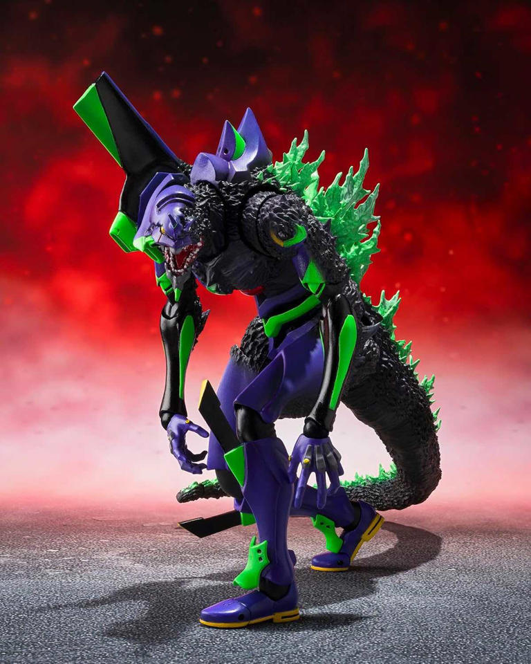 Godzilla gets nightmare Evangelion redesign in official new crossover