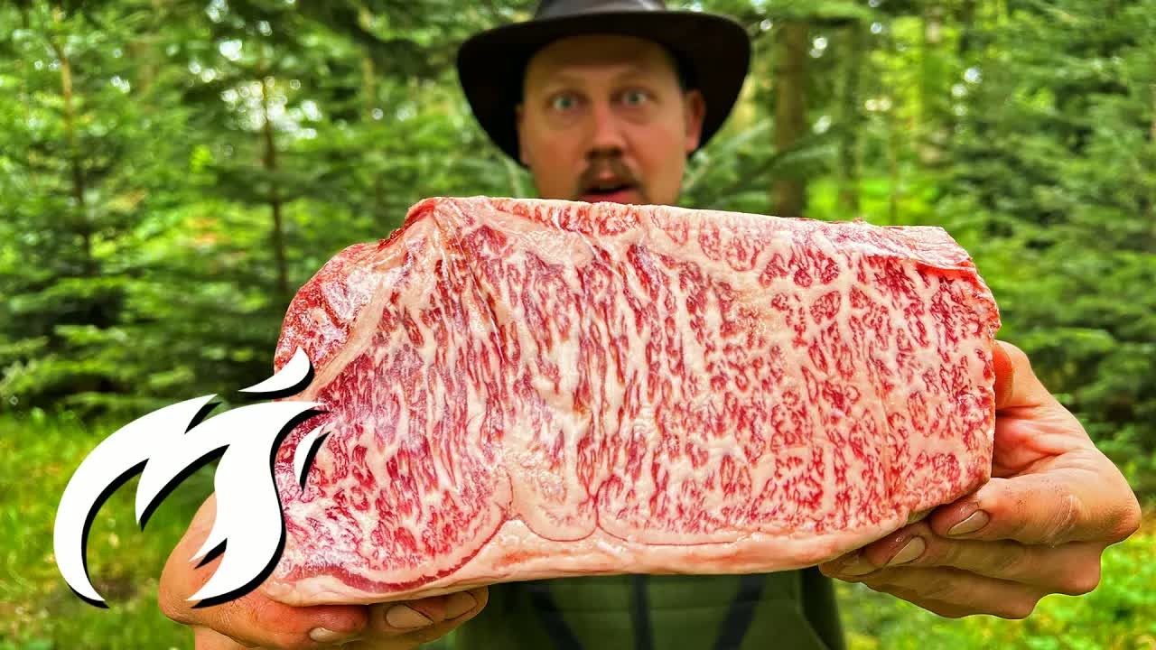 He spent some serious money on this steak - and now the fire tells the ...