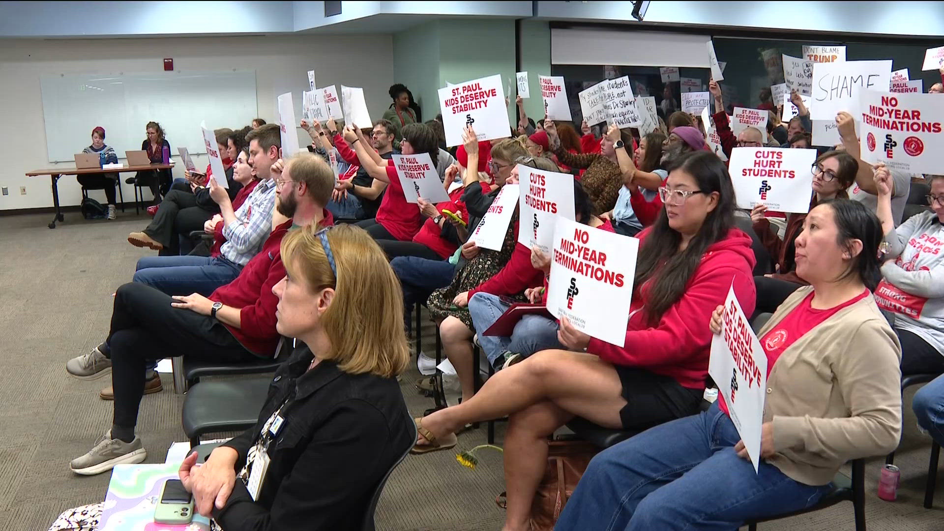 St. Paul school board postpones vote to lay off English language teachers