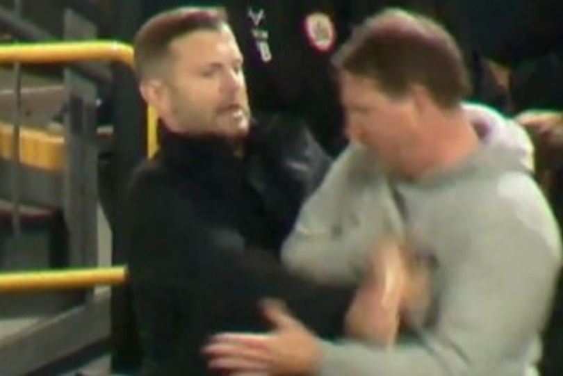 Arsenal favourite Jack Wilshere loses it on touchline in heated clash ...