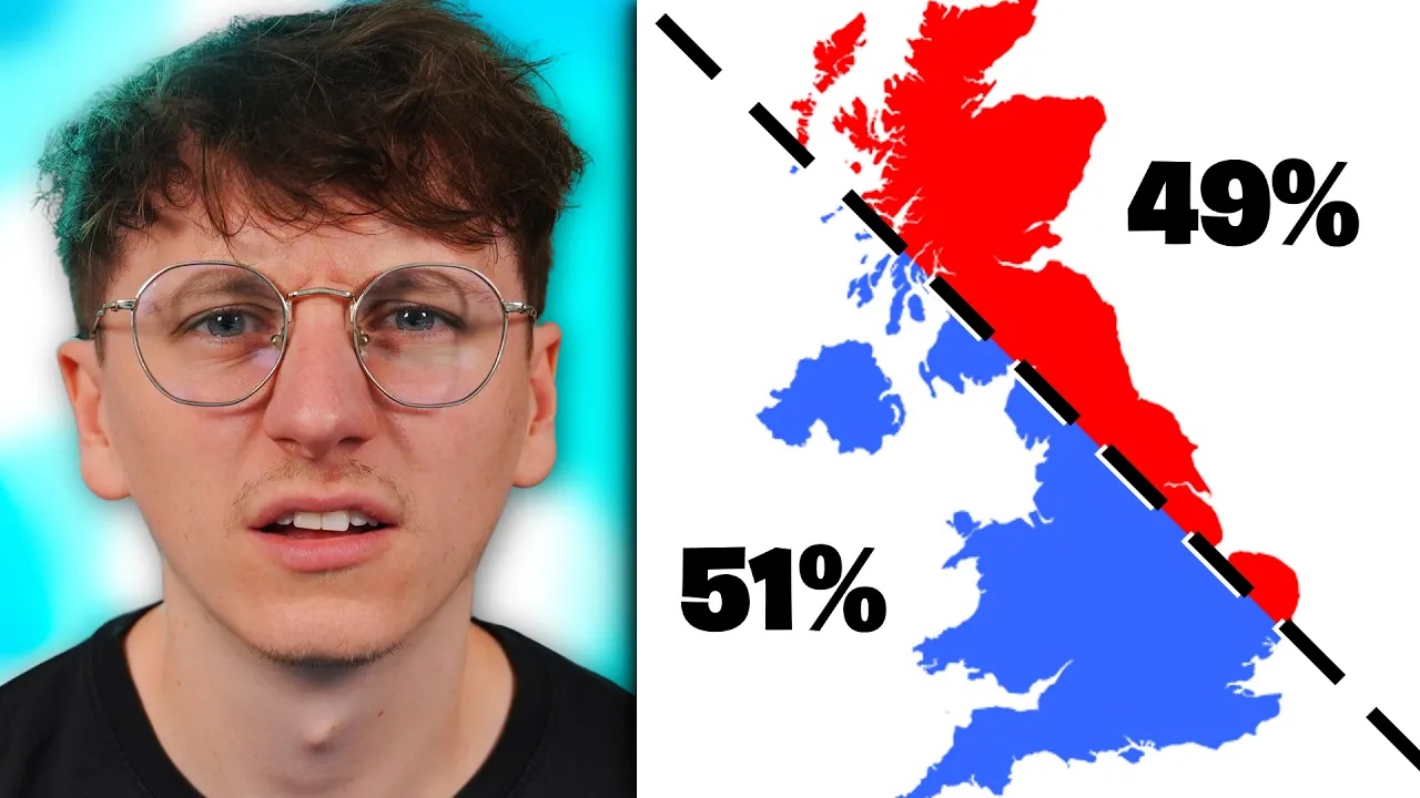 Split these maps perfectly in half