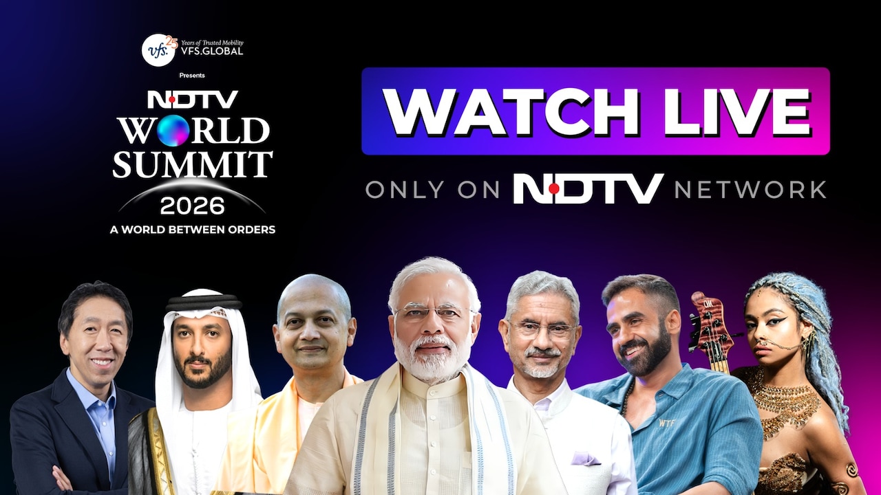 NDTV World Summit 2026: Full day 1 schedule, key speakers and sessions