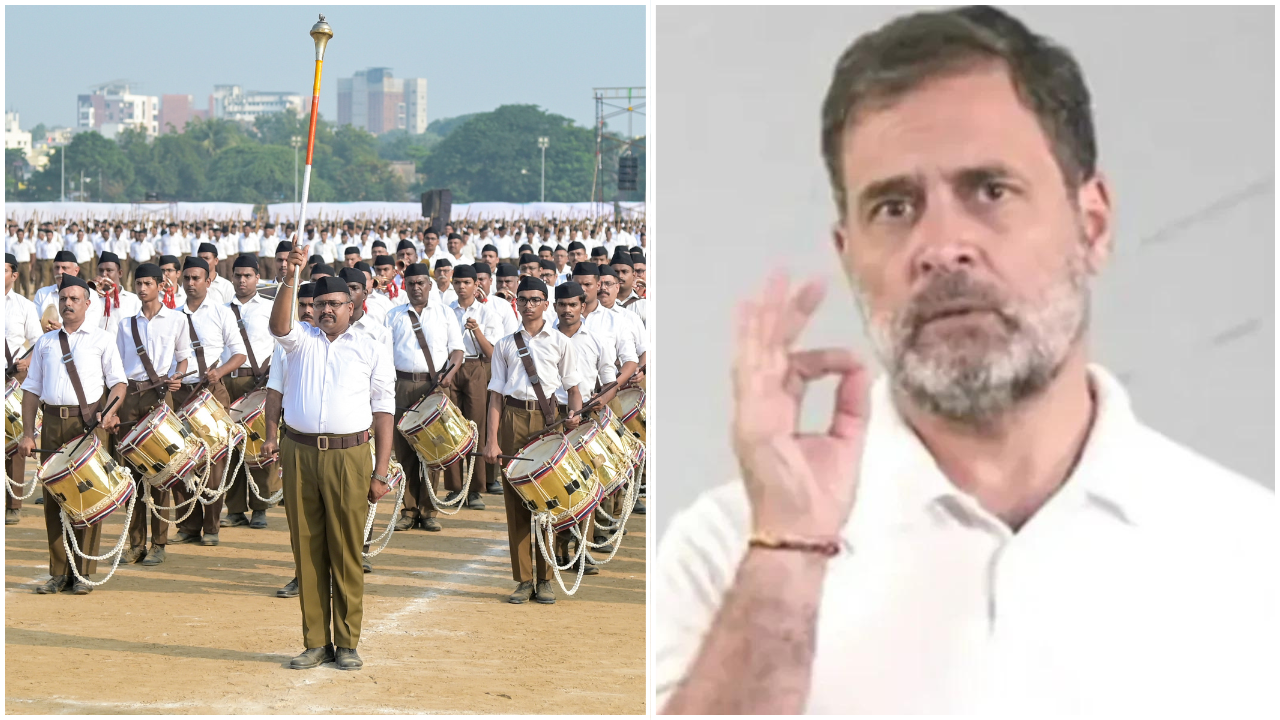 BJP accuses Rahul Gandhi of hypocrisy over RSS remarks on women’s rights