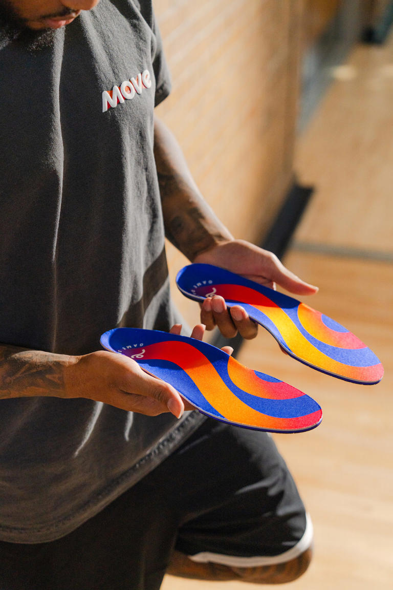 Lillard co-created his own company for insoles of basketball shoes. (Courtesy Move Insoles)
