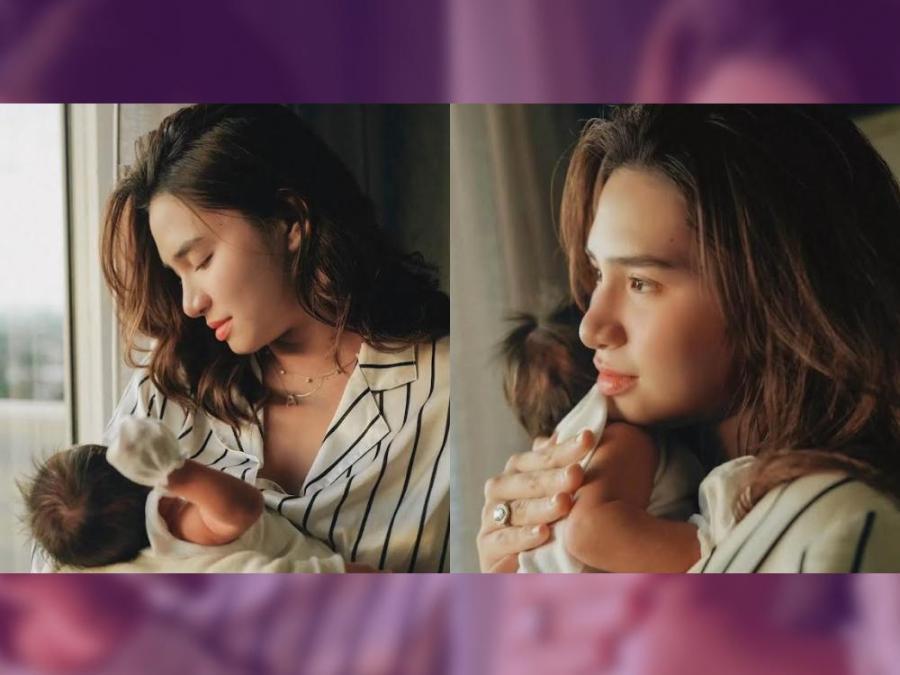 Rere Madrid shares photos with son Atlas