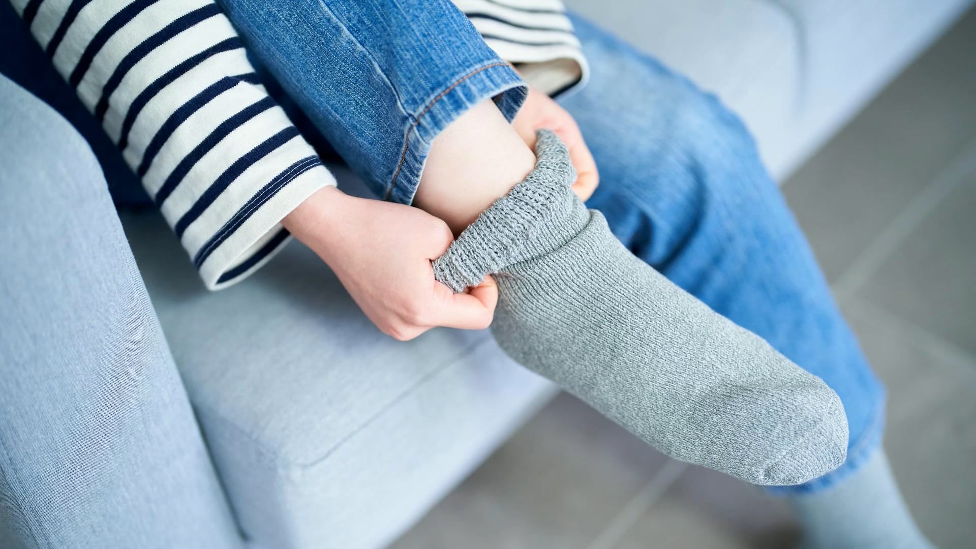 What really causes cold feet even when the room is warm?