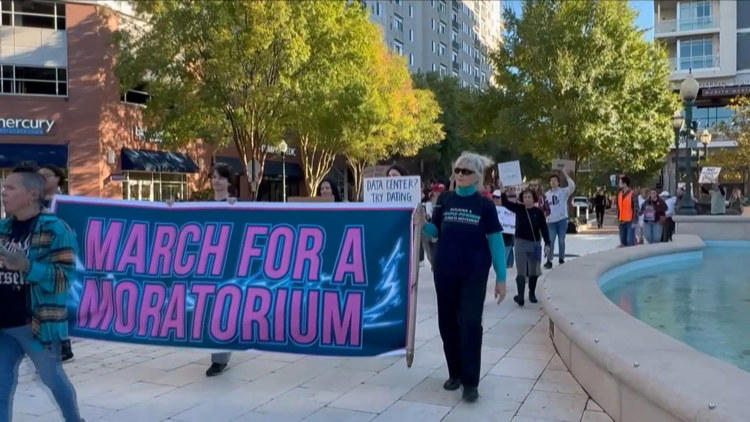 Virginians rally against new data centers, demand stronger protections