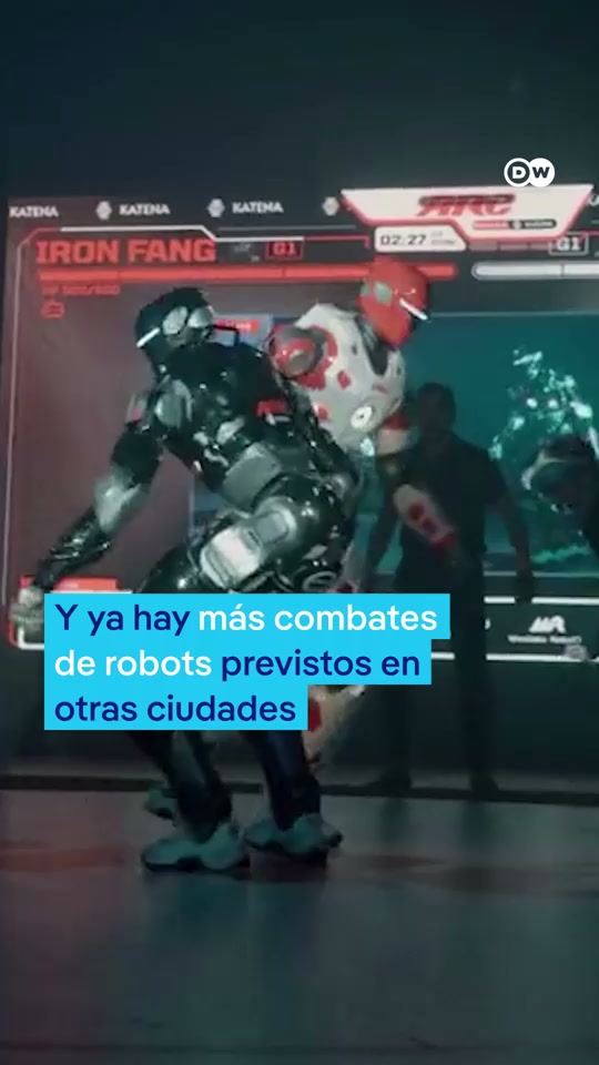 Robots controlados por humanos se enfrentan en un torneo