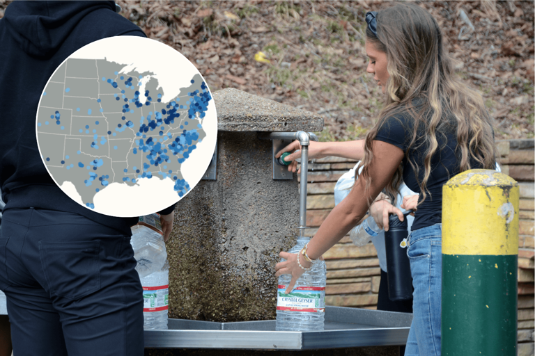 Map shows US drinking water contaminated with forever chemicals