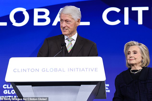 Bill Clinton, 80, looks frail during very rare public appearance