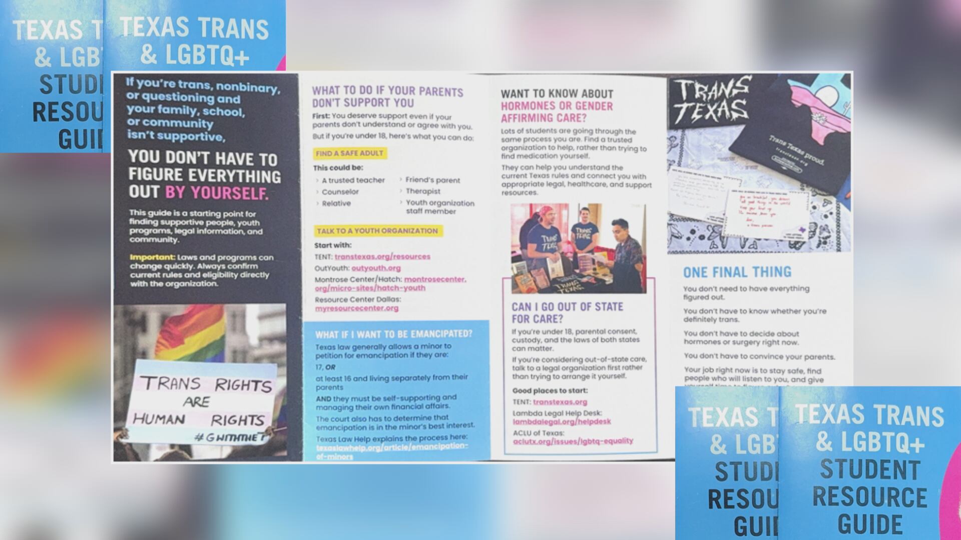 Texas students getting transgender resource mailers — but from who?