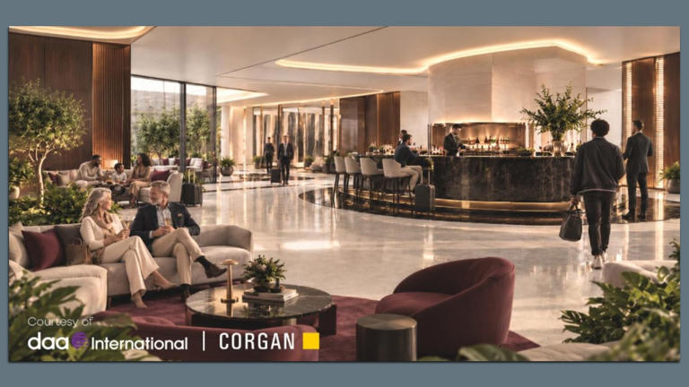 A private entrance, garden terrace and bar: Dulles' VIP terminal takes ...