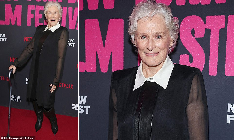 Glenn Close reveals she had a complete hip replacement