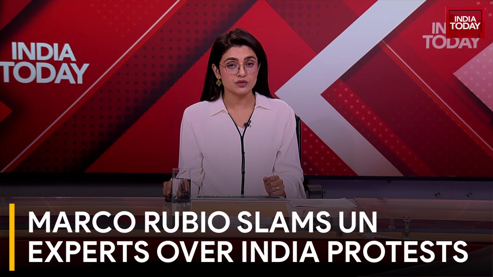 Marco Rubio backs India, slams UN criticism amid ongoing anti-CEC protests