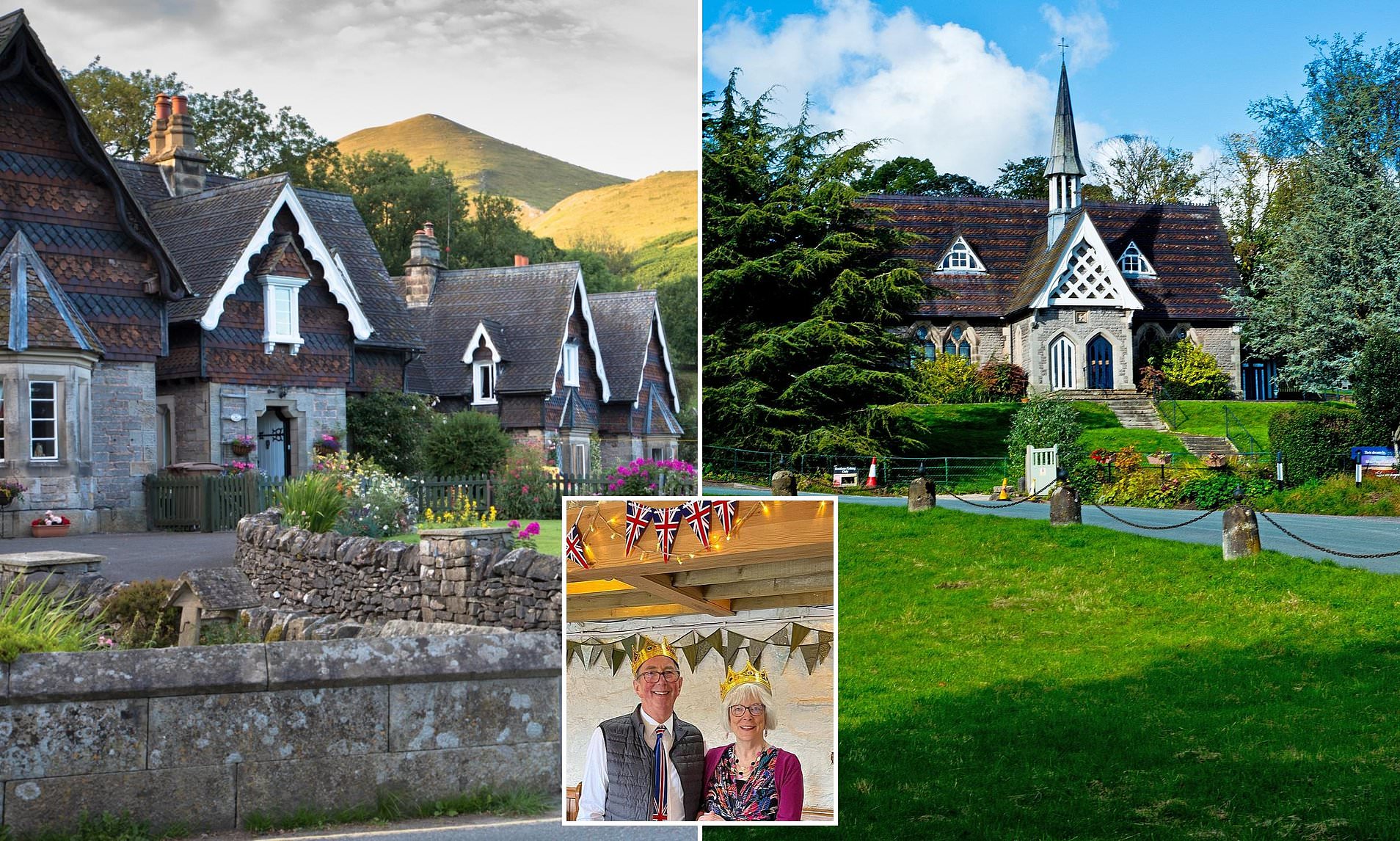 A perfect Swiss village in England! Peak District idyll so pretty nobody ever sells £700K homes