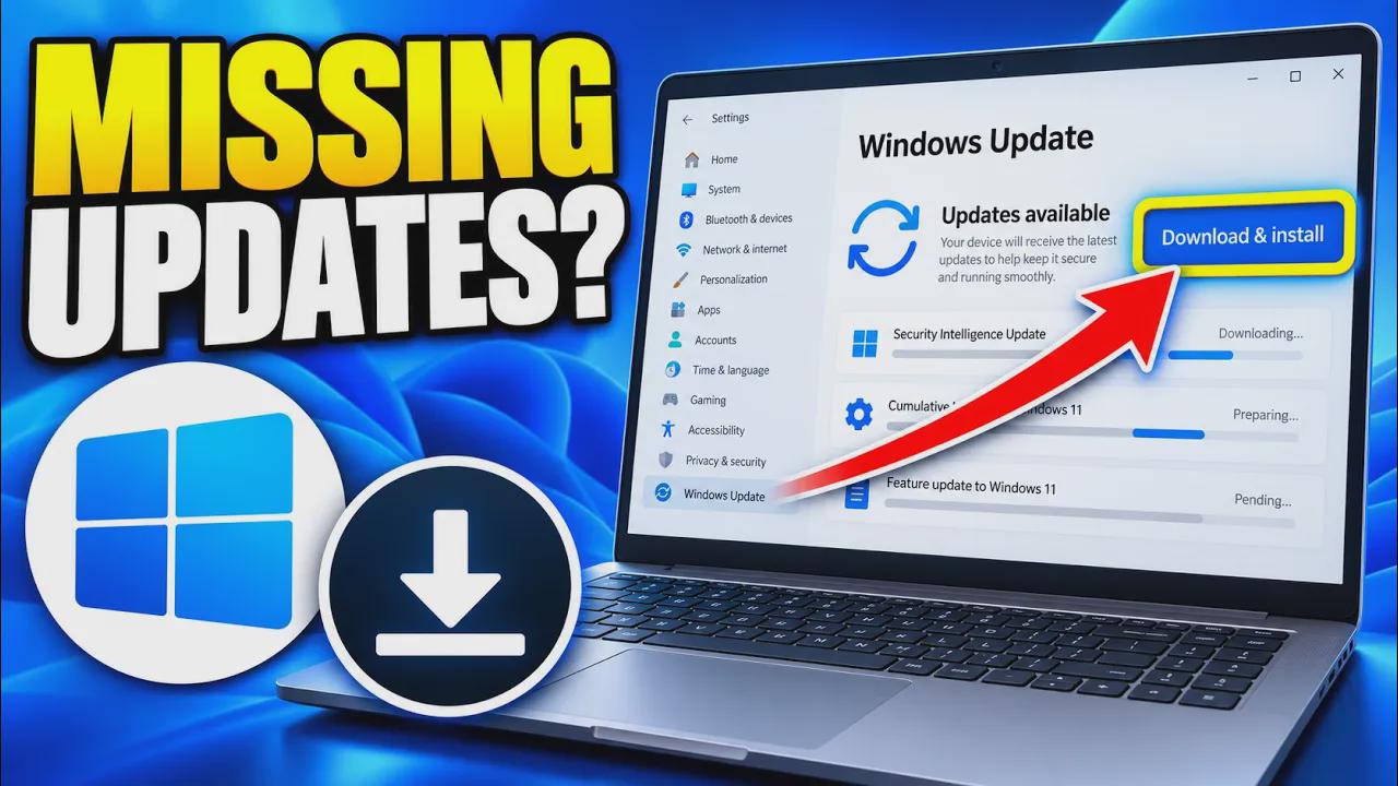How to download missing updates for PC Windows 11