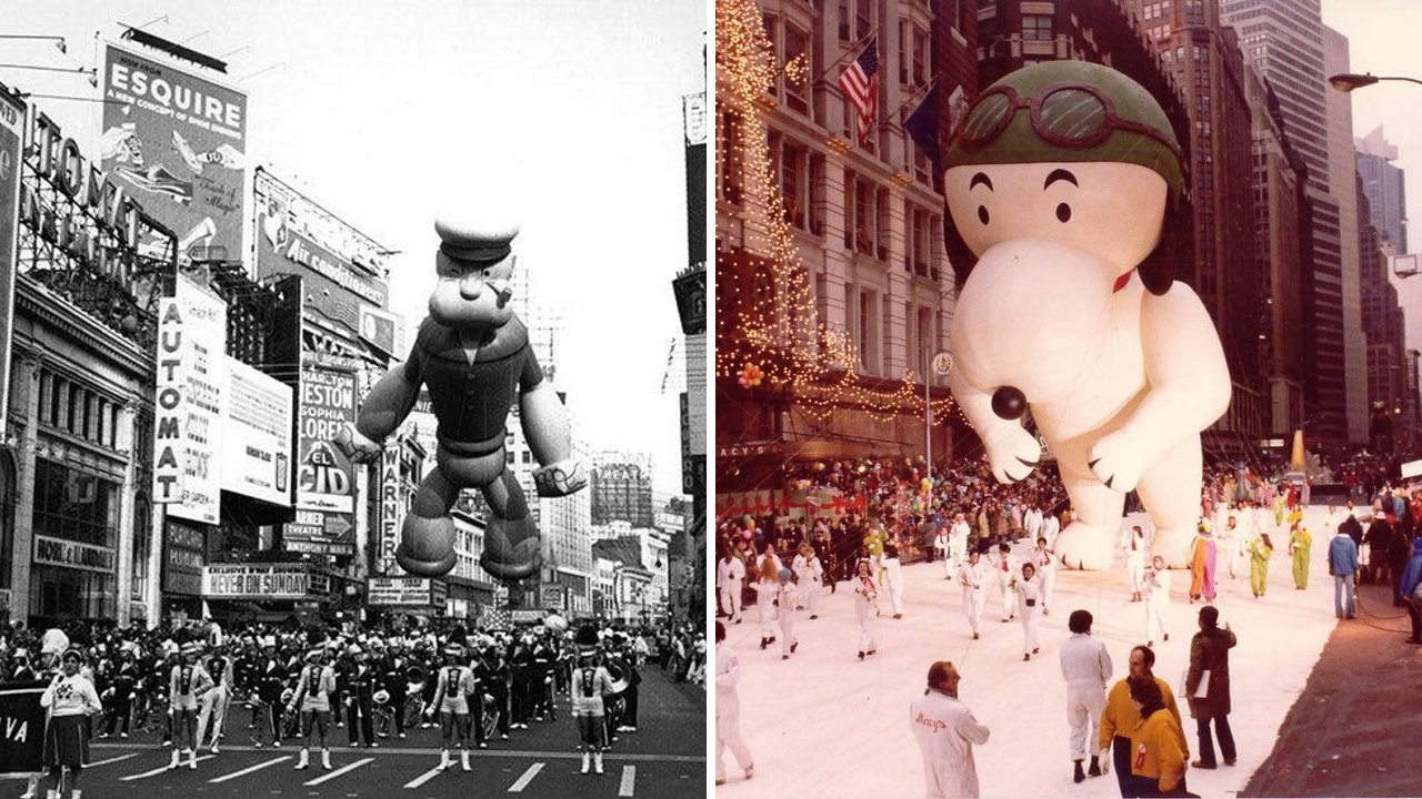 When real elephants marched in the Macy’s Thanksgiving Day Parade