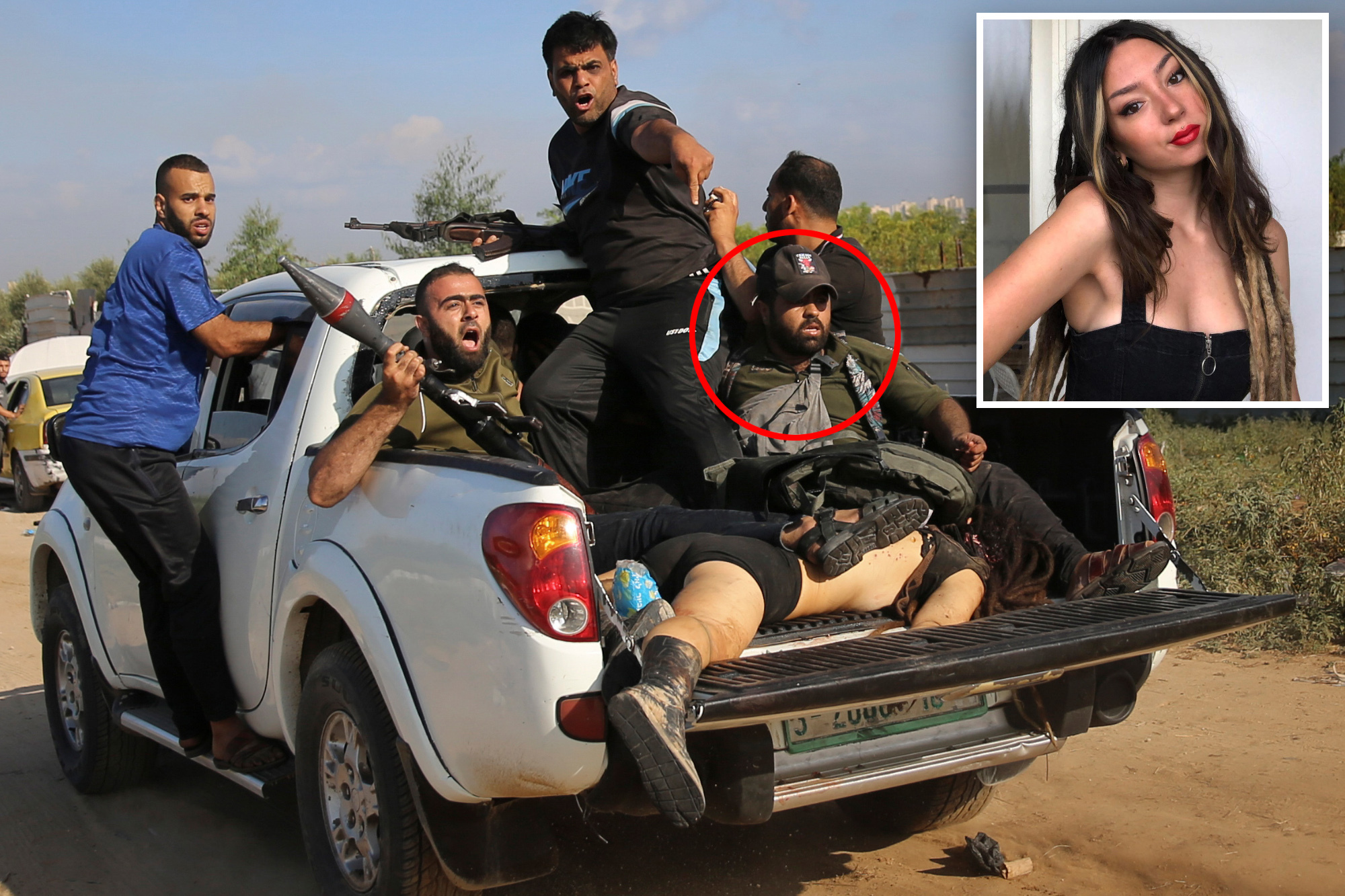 Hamas terrorist who barbarically paraded Shani Louk’s half-naked body ...