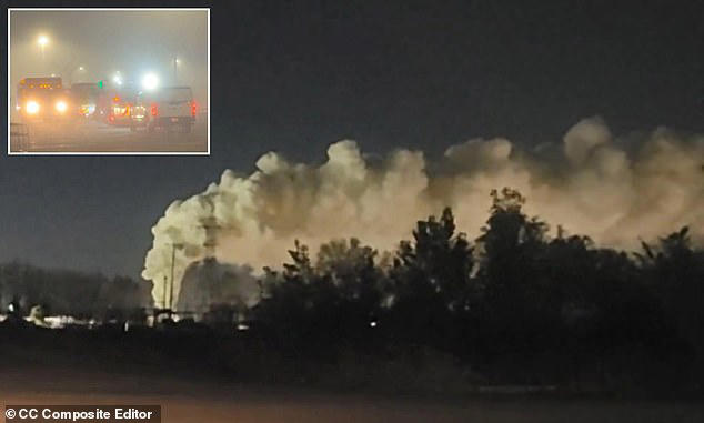 Hazardous chemical explosion triggers evacuations in Ohio