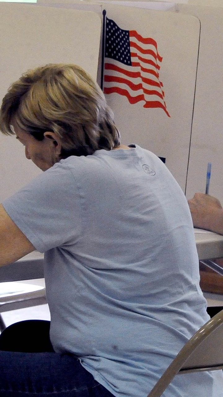 What happens if voting machines fail in Maryland?