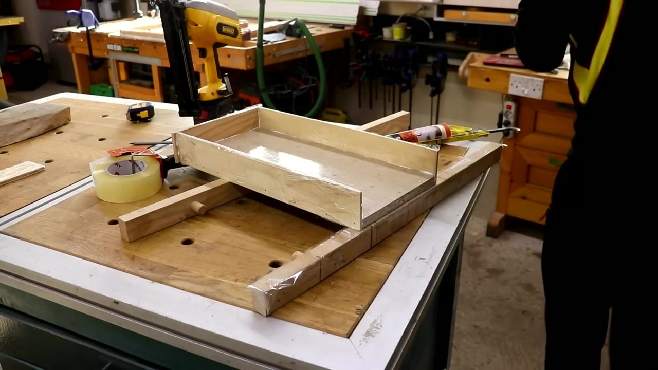 A woodworker builds a beginner-friendly DIY project step by step