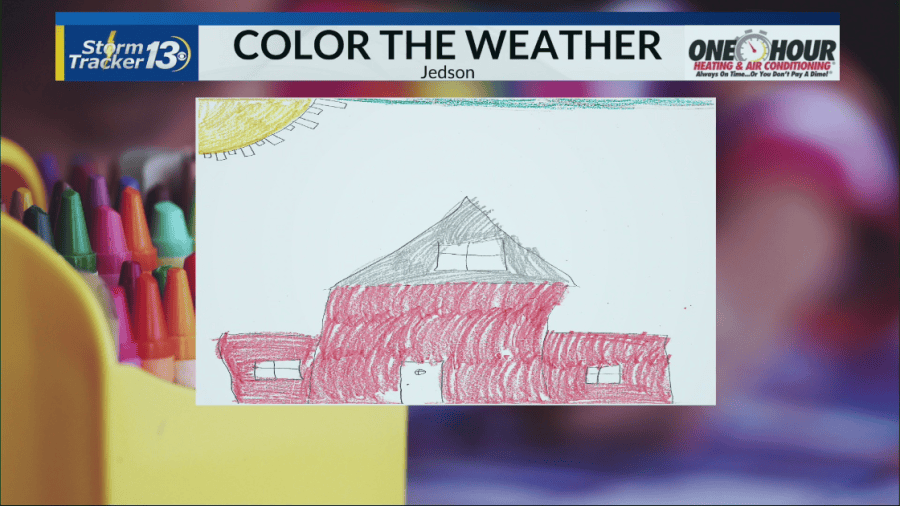 Color the weather: Jedson