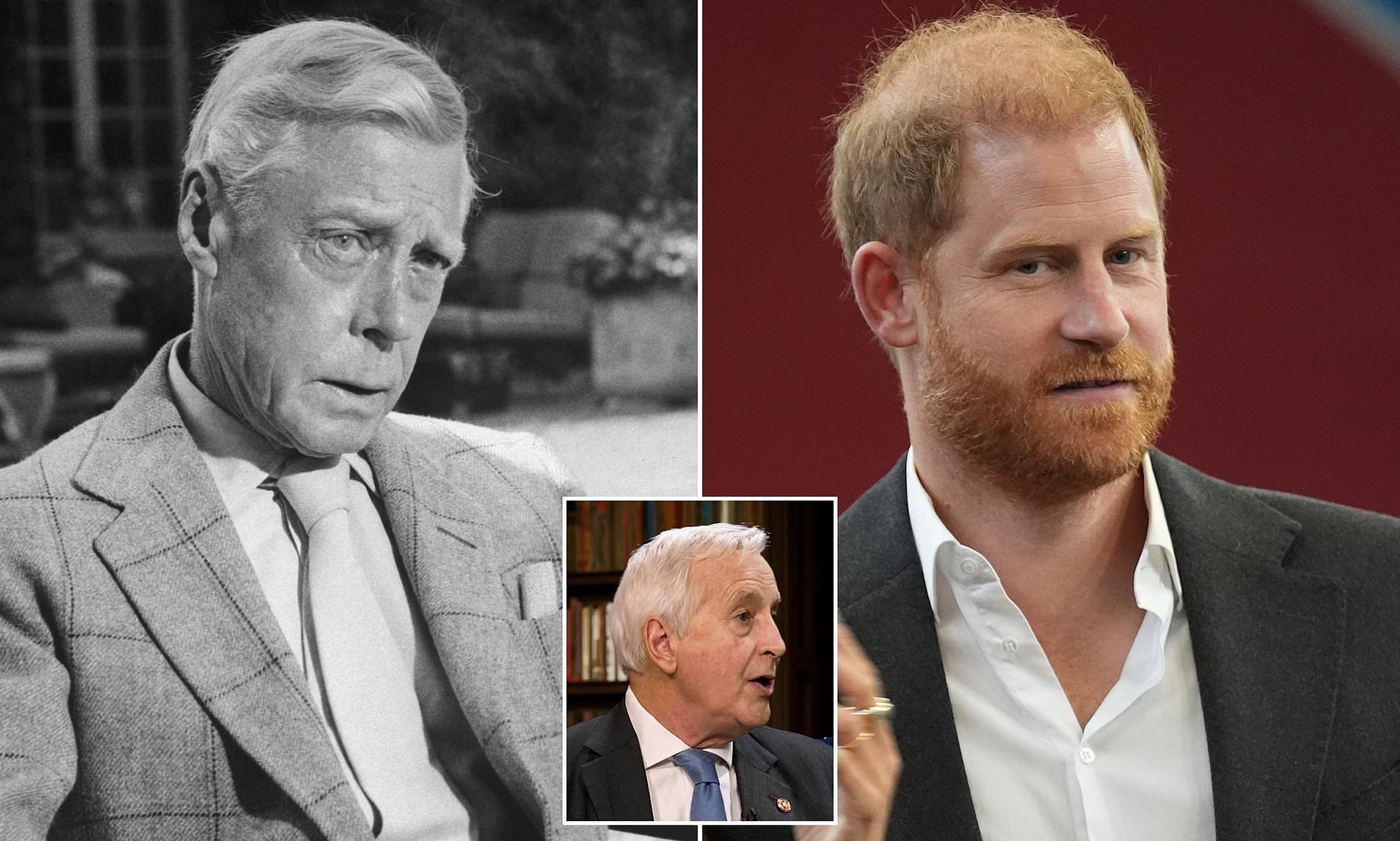Prince Harry looks utterly miserable just like Edward VIII did