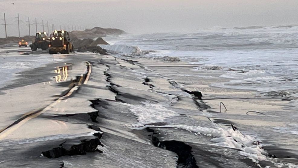 Nor'easter rips apart Outer Banks' NC 12 again; NCDOT says travel on ...
