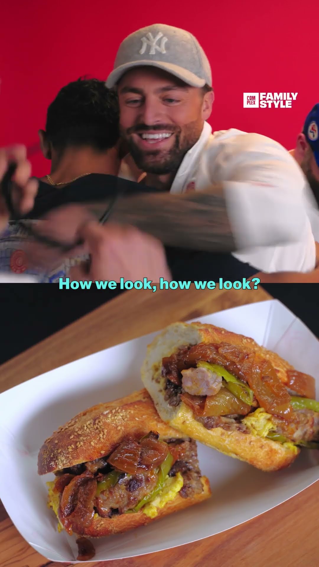 The chef vs their food