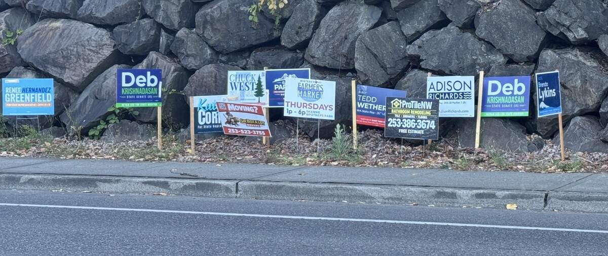 Can I make my neighbors take down their political campaign signs? What ...