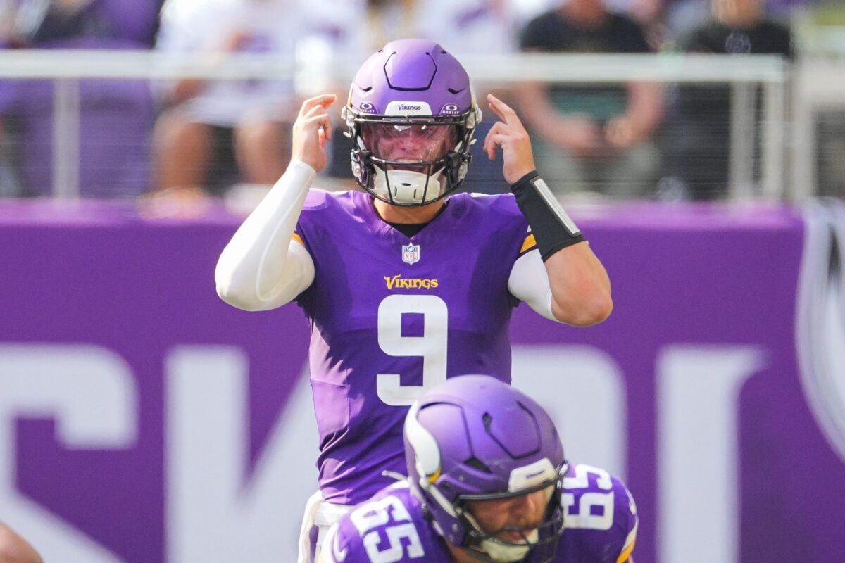 What did Adam Thielen notice about the Giants’ reaction to JJ McCarthy ...